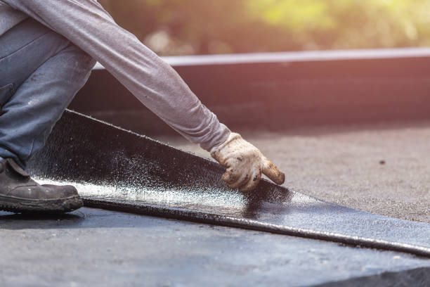 Professional Emergency Waterproofing technician working in Montclair, VA